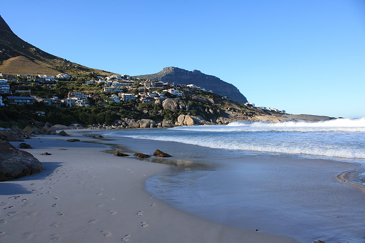 beach, south africa, llandudno, sea, nature, water