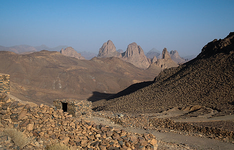 Argelia, Hoggar, Assekrem, erosión, volcanismo, desierto