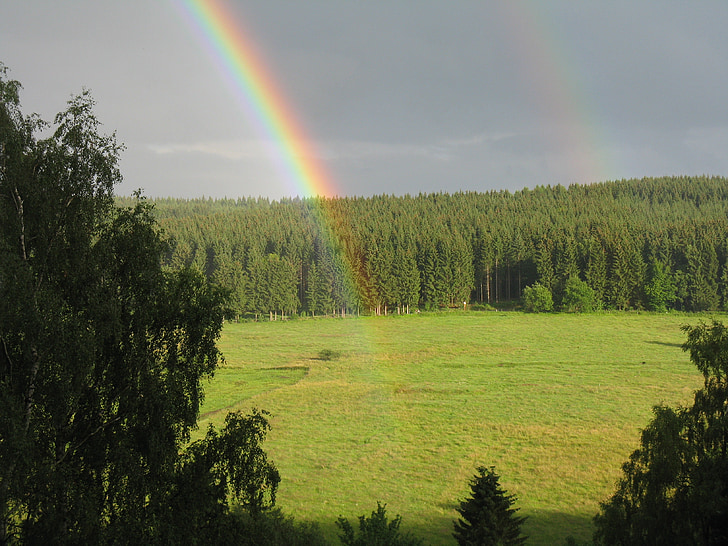 Rainbow, loodus, maastik
