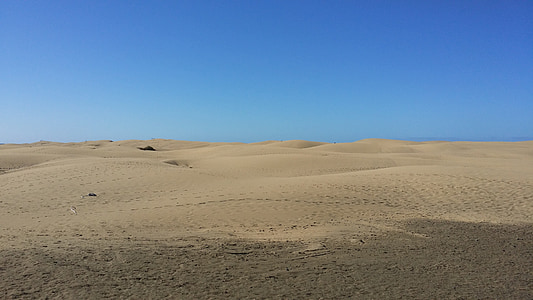 deserto, Duna, areia, ampla
