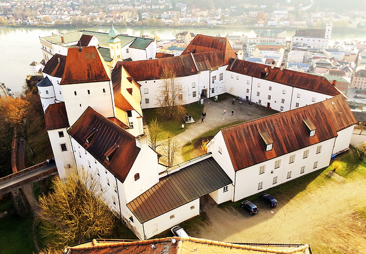Baviera, Castelo, locais de interesse, arquitetura, edifício, Alemanha, natureza