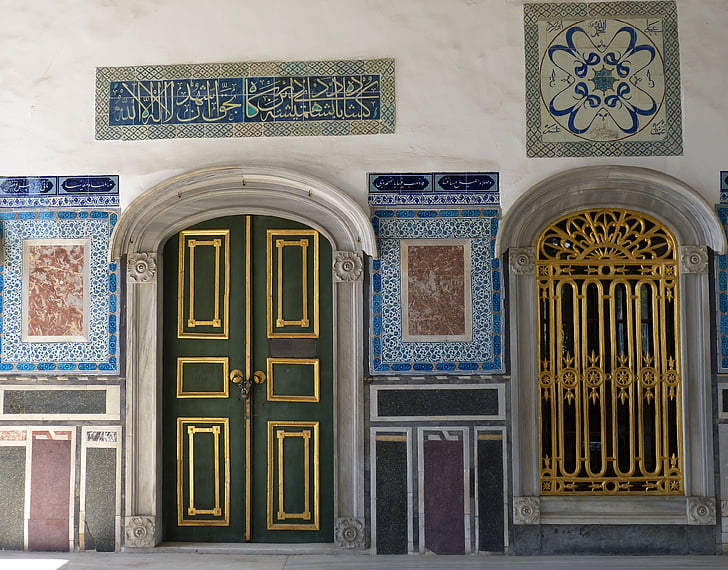 Istanbul, Turkei, Palast, Schloss, historisch, Topkapi, Sultan