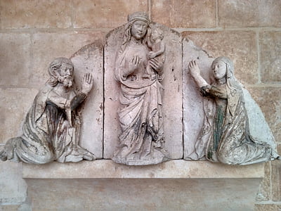 kunst, arkitektur, Burgos, Spania, stein, skulptur, religion