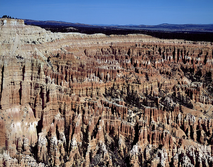 Hoodoo formationer, Rock, sandsten, erosion, Bryce canyon, Park, natursköna
