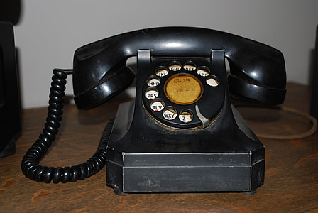 antiek, Vintage, telefoon, telefoon
