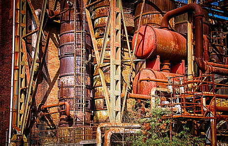 factory, industry, mining, bill, industrial plant, decay, lost places