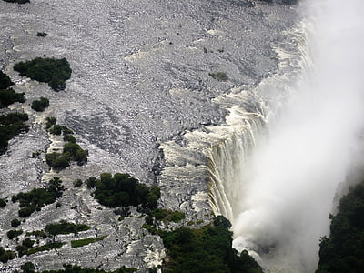 Виктория Фолс, Замбия, вода, водопад, Африка, движение, природата