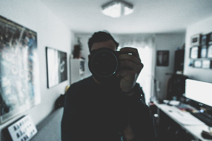 blur, neclare, băiat, aparat de fotografiat, lentilă aparat de fotografiat, captura, Close-up