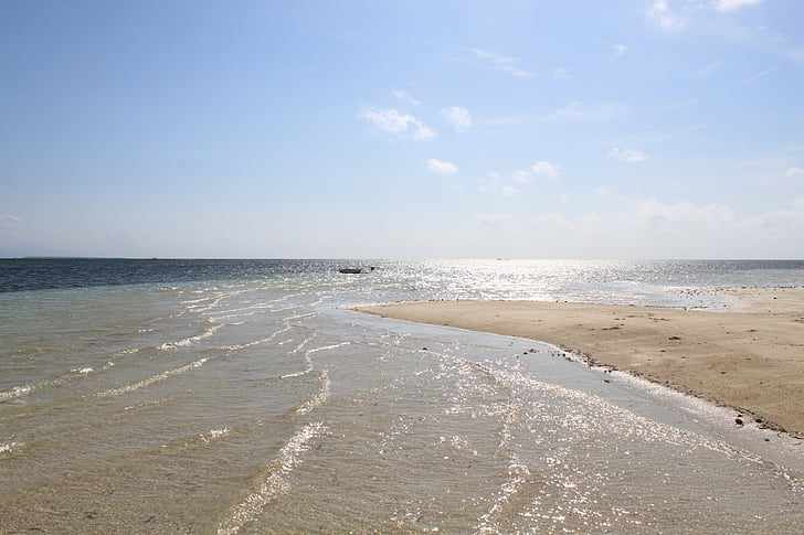 ชายหาด, ทราย, ฟิลิปปินส์, โอเชี่ยน, น้ำ, เขตร้อน, ท่องเที่ยว