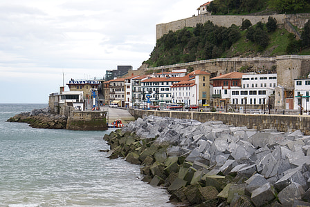 meri maisema, Port, San Sebastián