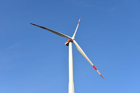 rotor, molinet de vent, energia, energia Eco, cel, blau, Tecnologia Ambiental