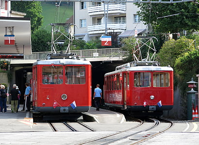 Zug, Rigi, Berg, Transport, historisch, Track, Lokomotive