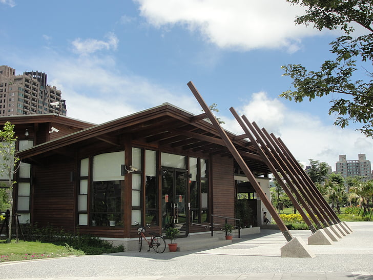 trä, bygga, modern arkitektur, Park service