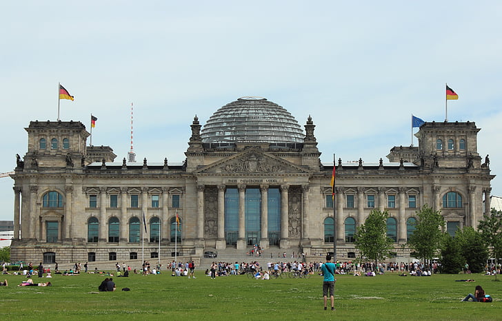 Bundestagas, Vokietija, Berlynas, Architektūra, vyriausybės rajone