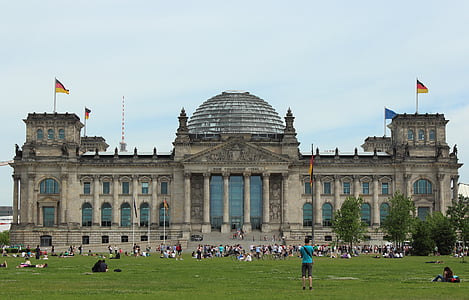 Forbundsdagen, Tyskland, Berlin, arkitektur, regeringsdistriktet