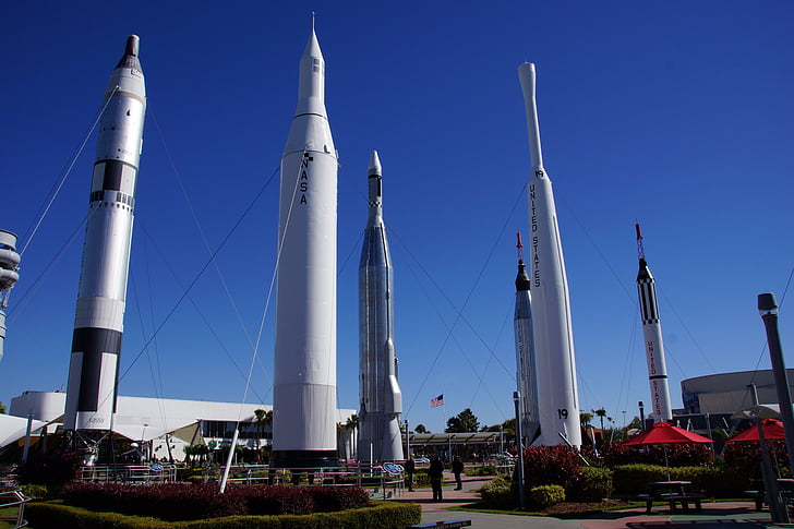 Cape canaveral, Stany Zjednoczone Ameryki, centrum kosmiczne, Kennedy space center, NASA, podróże kosmiczne, rakieta