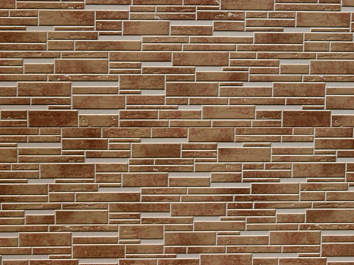brick, texture, wall, background, brown
