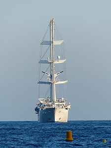 sailing vessel, ozeanriese, mega yacht, suitable for offshore, yacht, luxurious, empire