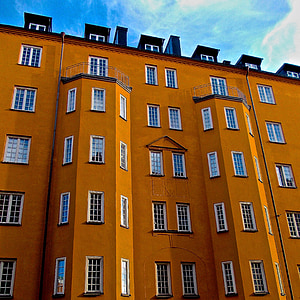 fasad, Södermalm, Stockholm, bursspråk