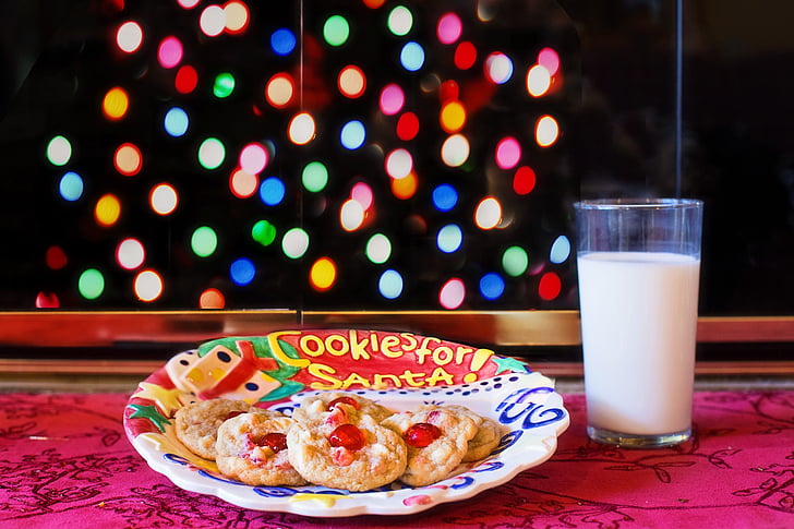 soubory cookie pro Santu, Vánoční, Xmas, svátek, soubory cookie