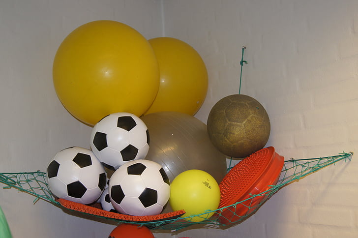 small, large, balls, soft balls, training