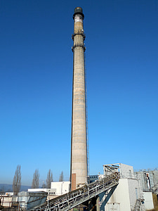 chimney, industry, industrial plant, pollution, factory, factory chimney
