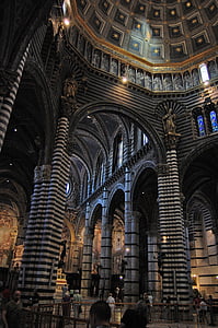 Italia, Toscana, Siena, Dom, arkitektur, kirke, katedralen