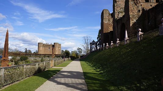 Замок, Англия, руины, памятники, Туризм, Великобритания