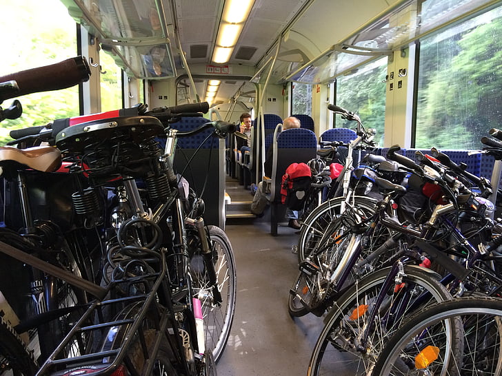 vlak, vožnja biciklom, bicikl, ciklus, više, bicikli, Biciklistička tura