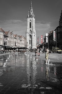 tournai, belgium, grand-place