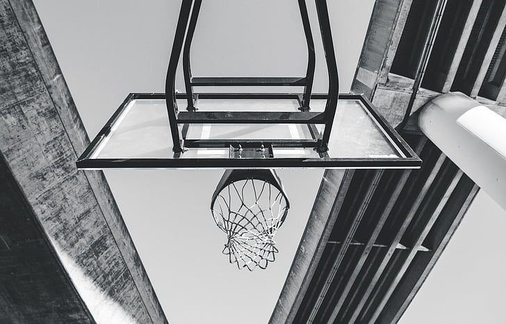 architecture, sky, basketball, ring, sport, adventure, outdoor