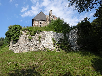 Ruine, Österreich, Schloss, Landschaft