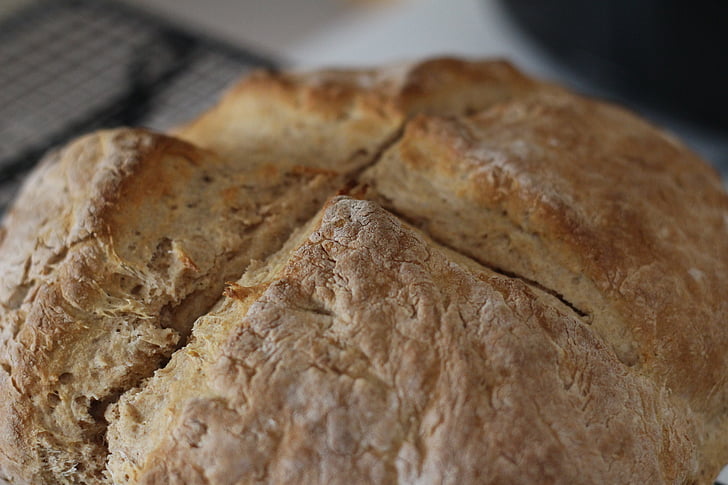 irish soda bread, homemade, bread, food, baked, quick bread, bakery