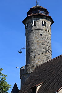 holde, tårnet, slottet, middelalderen, slottet tårnet, festning, Altenburg