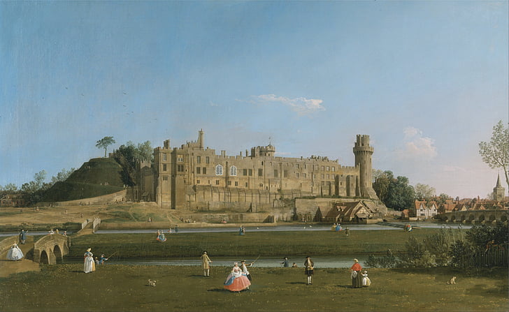Canaletto, art, artistique, peinture, huile sur toile, Artistry, paysage