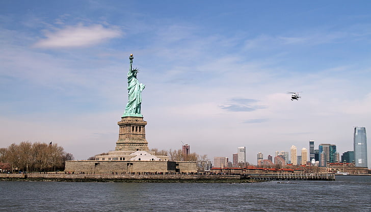 New york, Manhattan, socha, orientační bod, Dom, NYC, Památník