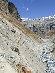 dağ, dik, manzara, Nepal, Himalaya