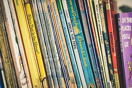 Muhtelif, illüstrasyon, Kitaplar, koleksiyonu, kitap, Çocuk, Çocuk
