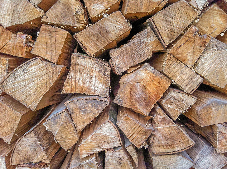 kayu, memotong kayu, tumpukan kayu, log, Piala, alam, stere