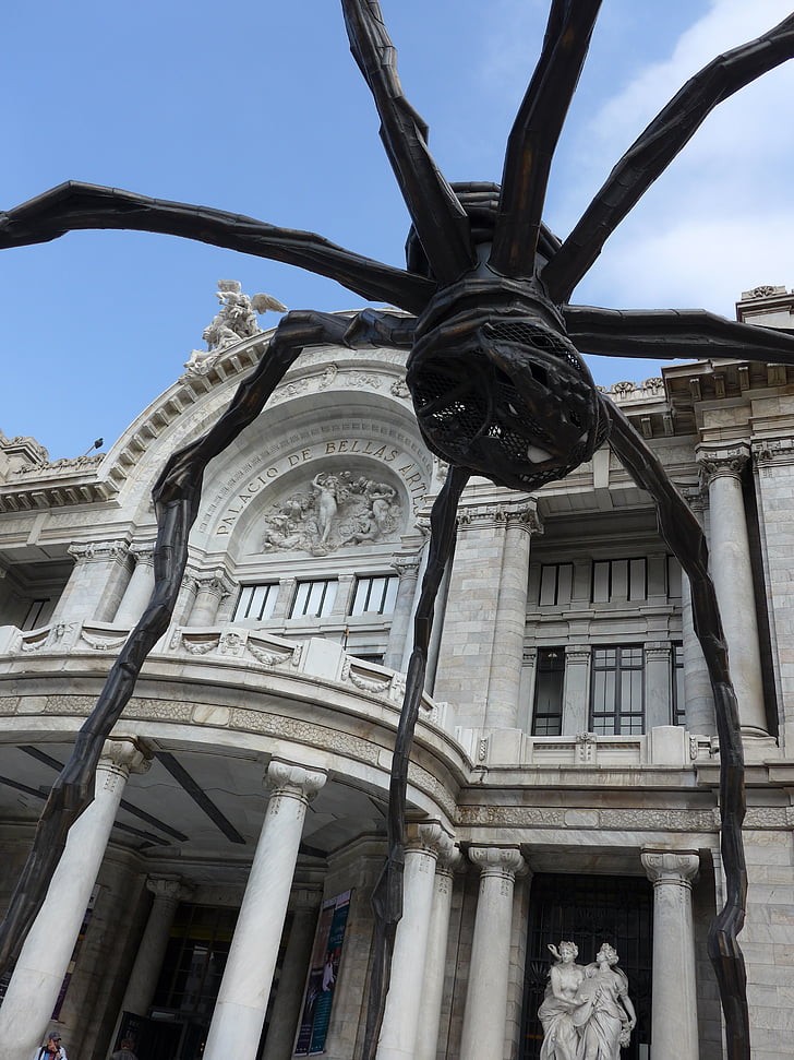 art, Musée, la ville de Mexico, araignée, moderne, classique, Sky