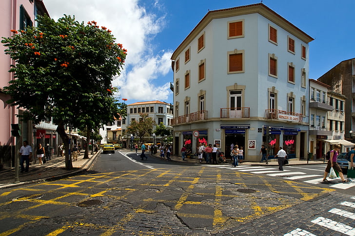 Madeira, Funchal, oude stad