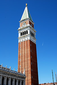 Campanile, Venezia, St. Markus-, Italia