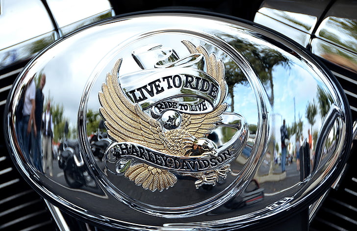 Harley Davidson, Logo, Metall
