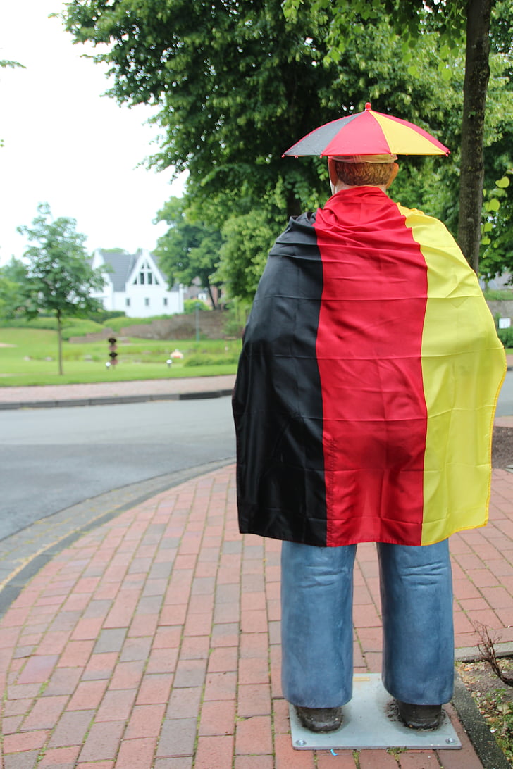 2016, kiparstvo, Nemčija, Evropsko prvenstvo, zastavo, črna, rdeča