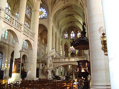 Cathedral, Paris, Frankrig, Europa, basilikaen, arkitektur, turisme