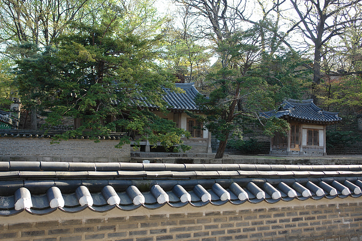 Заборонене місто, Республіка Корея, традиційні, паркан, Будинки, будівництво, корейська