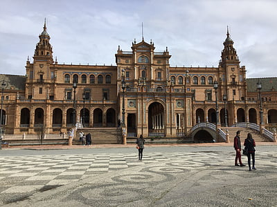 Sevilla, Plaza de españa, utazás