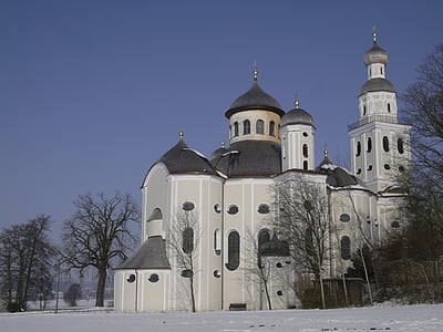 monastery, church, maria birnbaum, building, monastery church, architecture, chapel