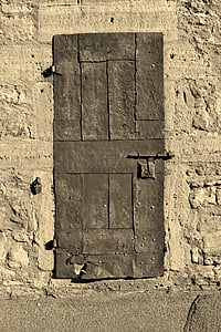 porta di ferro, ingresso, entrata, oggetto d'antiquariato