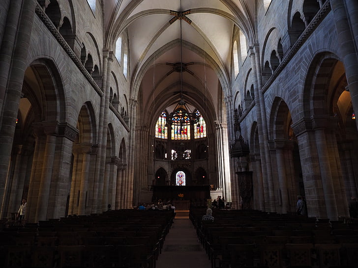 Basel cathedral, Münster, Basel, templom, istentiszteleti, fő attrakció, Nevezetességek